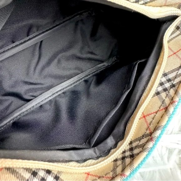 Burberry mini canvas crossbody bag with chain - Picture 12 of 16